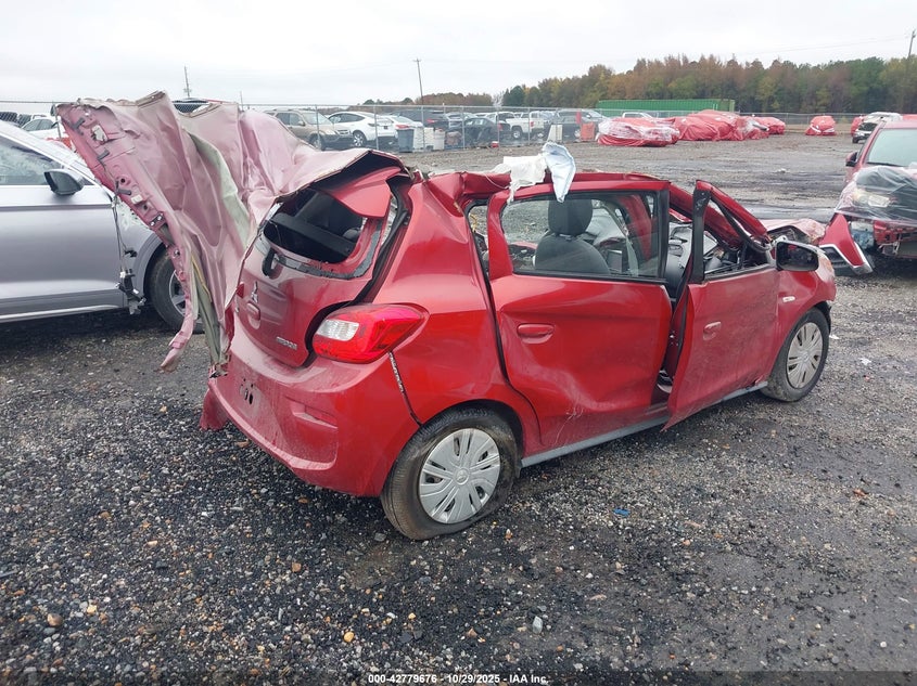 ML32A3HJ7KH008804 2019 MITSUBISHI MIRAGE photo no. 4