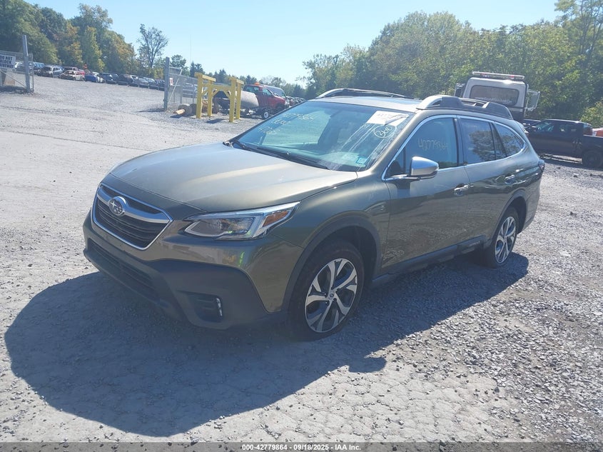 Vin: 4s4btapc6m3194765, lot: 43273260, subaru outback touring 20212