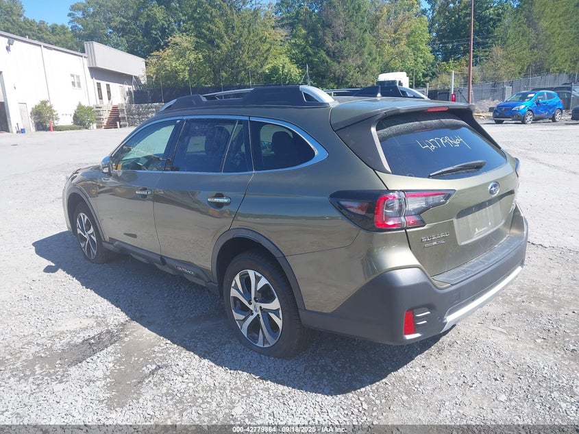 Vin: 4s4btapc6m3194765, lot: 43273260, subaru outback touring 20213