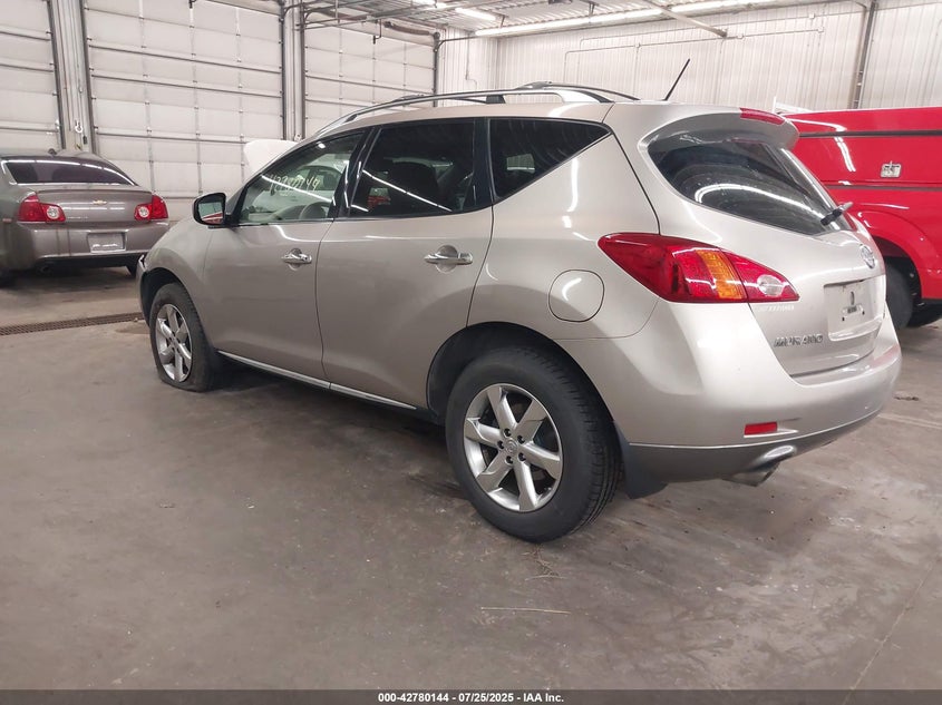 2010 Nissan Murano Sl VIN: JN8AZ1MW3AW125723 Lot: 42780144