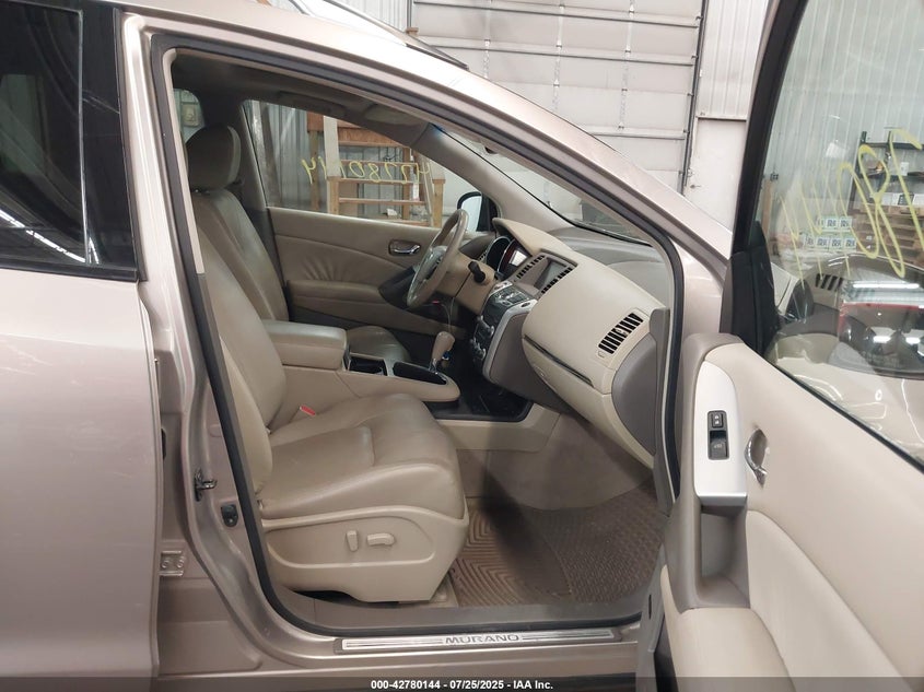 2010 Nissan Murano Sl VIN: JN8AZ1MW3AW125723 Lot: 42780144