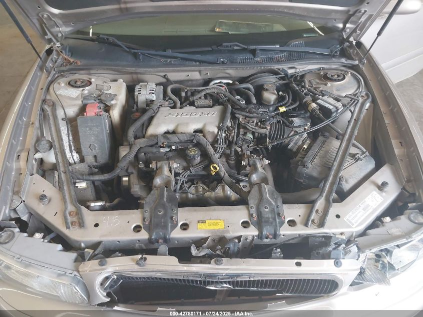 2001 Buick Century Limited VIN: 2G4WY55J411221863 Lot: 42780171