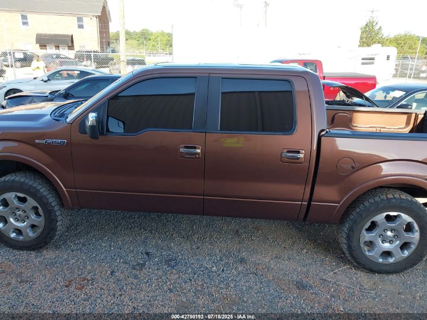 2011 Ford F-150 Lariat VIN: 1FTFW1EF9BFA30173 Lot: 42780192