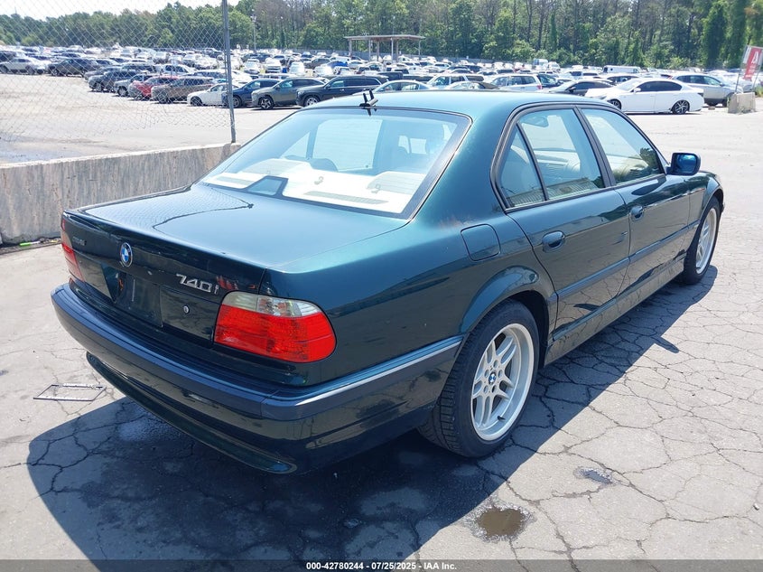 2001 BMW 740Ia VIN: WBAGG83441DN86927 Lot: 42780244