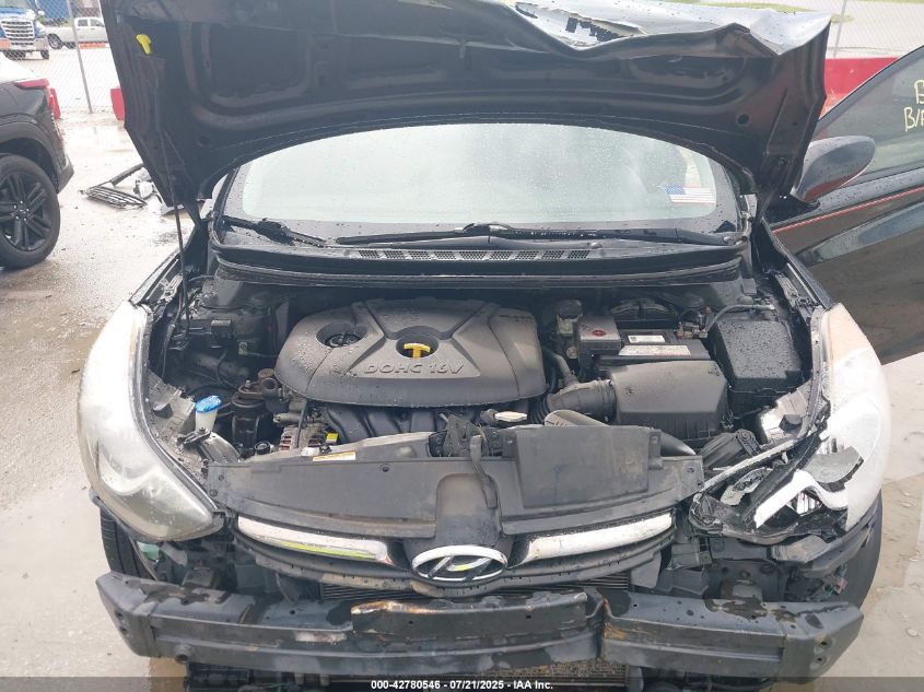 2012 Hyundai Elantra Limited VIN: 5NPDH4AE5CH113509 Lot: 42780546