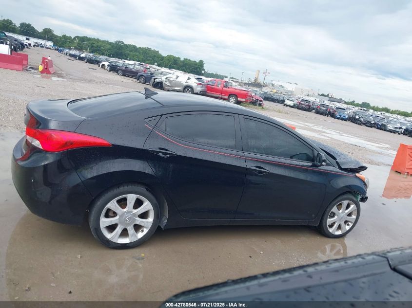 2012 Hyundai Elantra Limited VIN: 5NPDH4AE5CH113509 Lot: 42780546