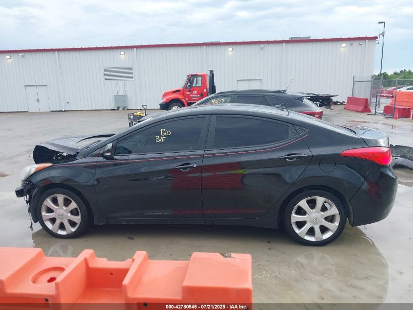 2012 Hyundai Elantra Limited VIN: 5NPDH4AE5CH113509 Lot: 42780546