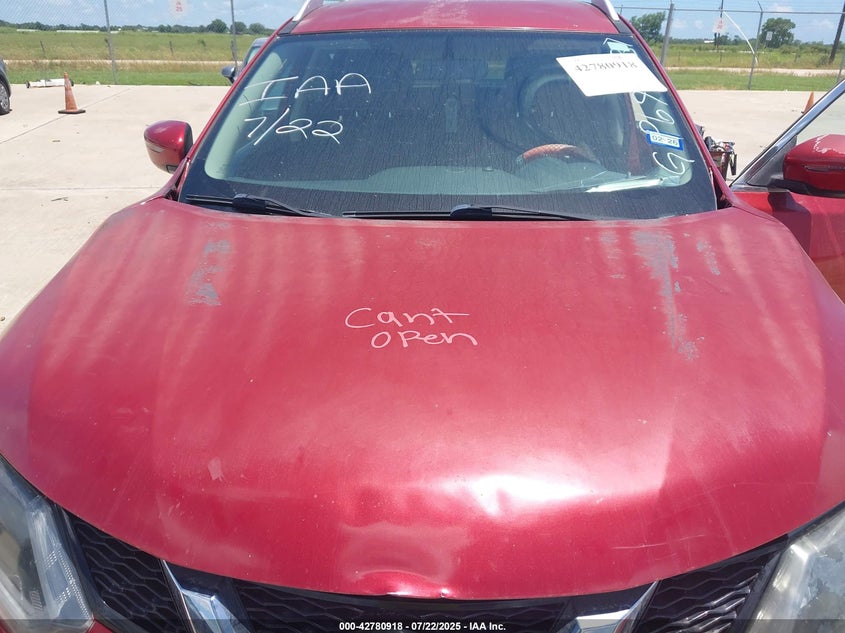 2016 NISSAN ROGUE SV - KNMAT2MV8GP694337