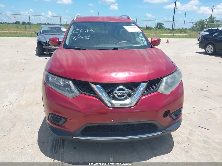 2016 NISSAN ROGUE SV - KNMAT2MV8GP694337