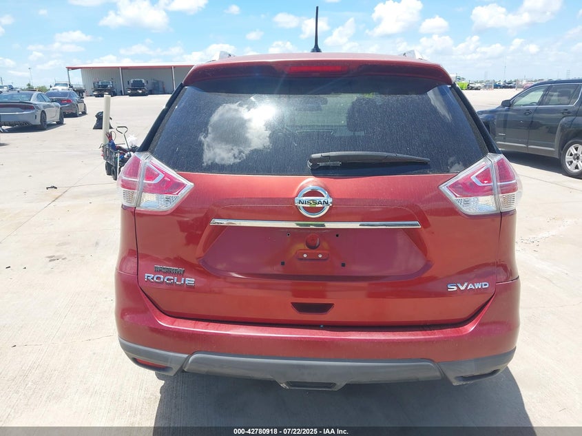 2016 NISSAN ROGUE SV - KNMAT2MV8GP694337