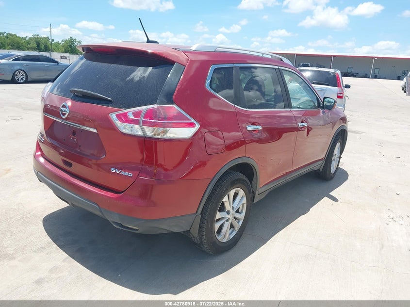 2016 NISSAN ROGUE SV - KNMAT2MV8GP694337