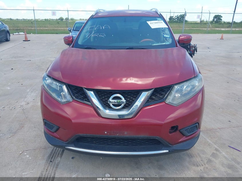 2016 NISSAN ROGUE SV - KNMAT2MV8GP694337