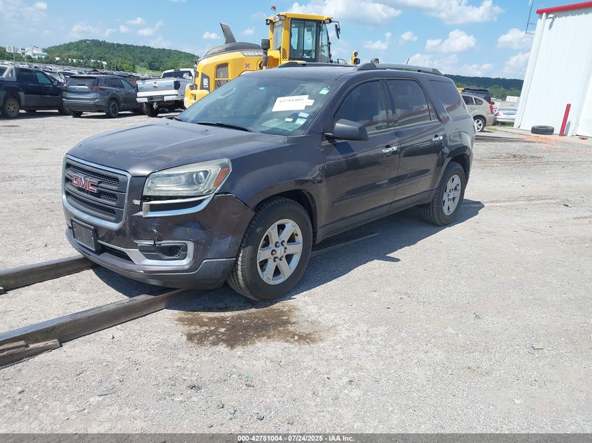 Vin: 1gkkrpkd2dj165320, lot: 43274400, gmc acadia sle-2 20132