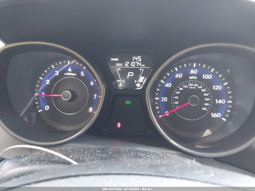 2012 Hyundai Elantra Limited VIN: 5NPDH4AE7CH149363 Lot: 42781085