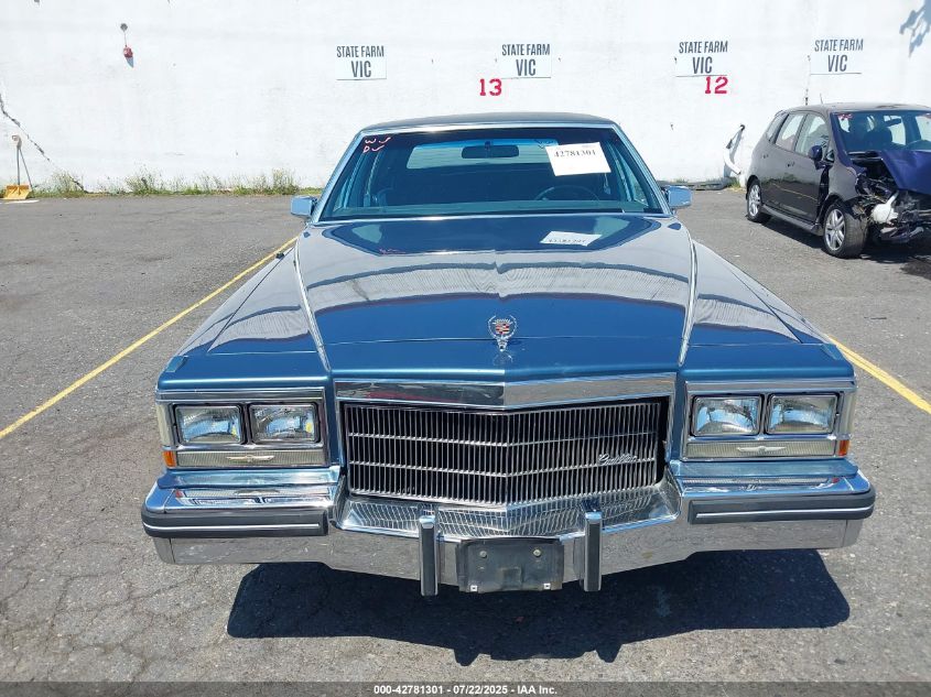 1985 Cadillac Fleetwood Brougham VIN: 1G6DW6985F9710496 Lot: 42781301
