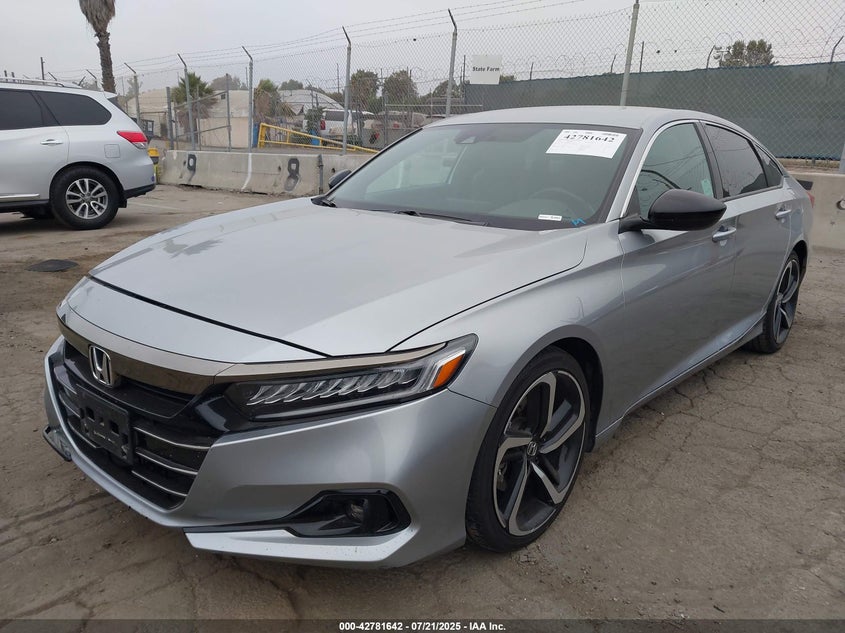 Vin: 1hgcv1f35ma023247, lot: 43275038, honda accord sport 20212