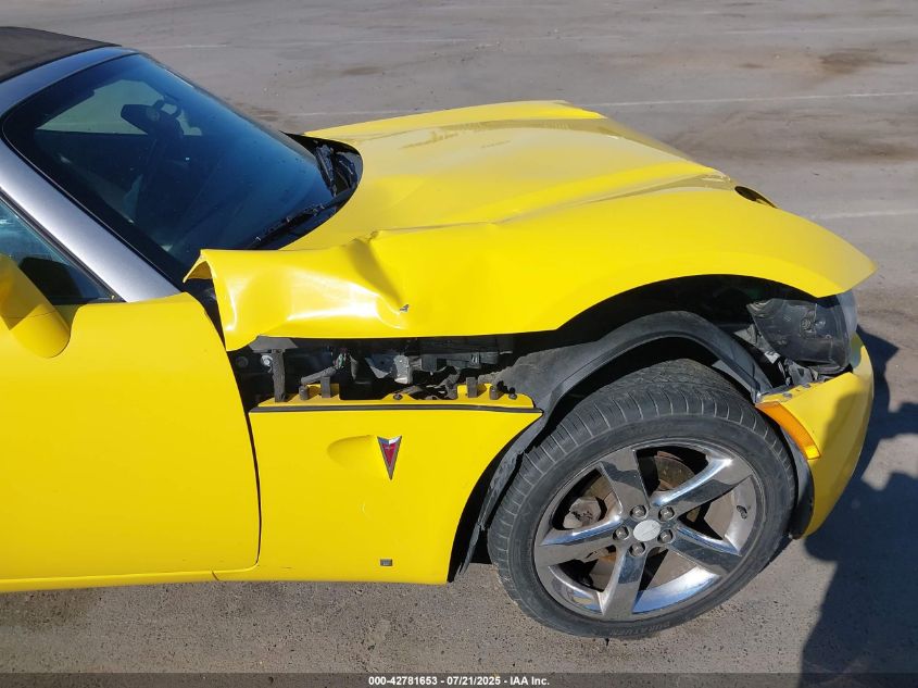 2007 Pontiac Solstice VIN: 1G2MB35B27Y112306 Lot: 42781653