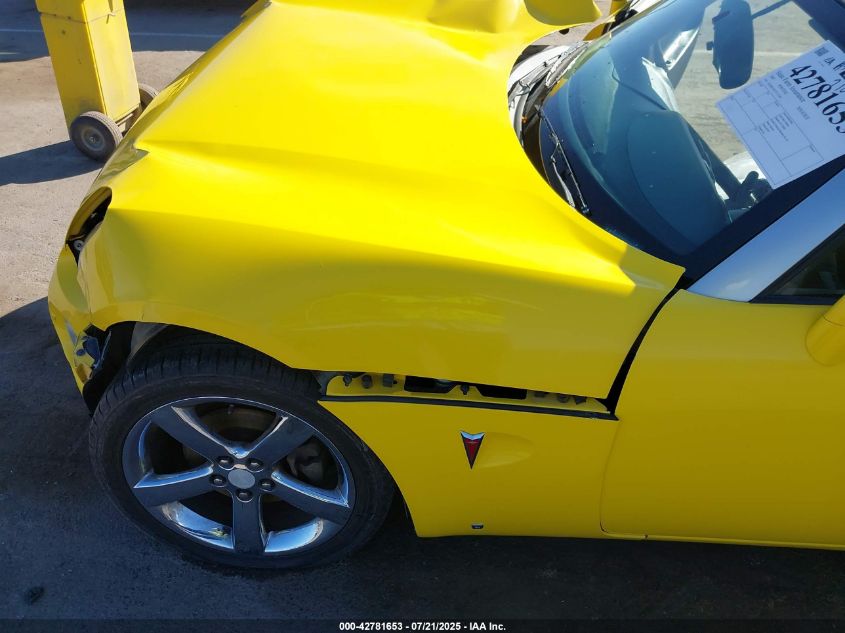 2007 Pontiac Solstice VIN: 1G2MB35B27Y112306 Lot: 42781653