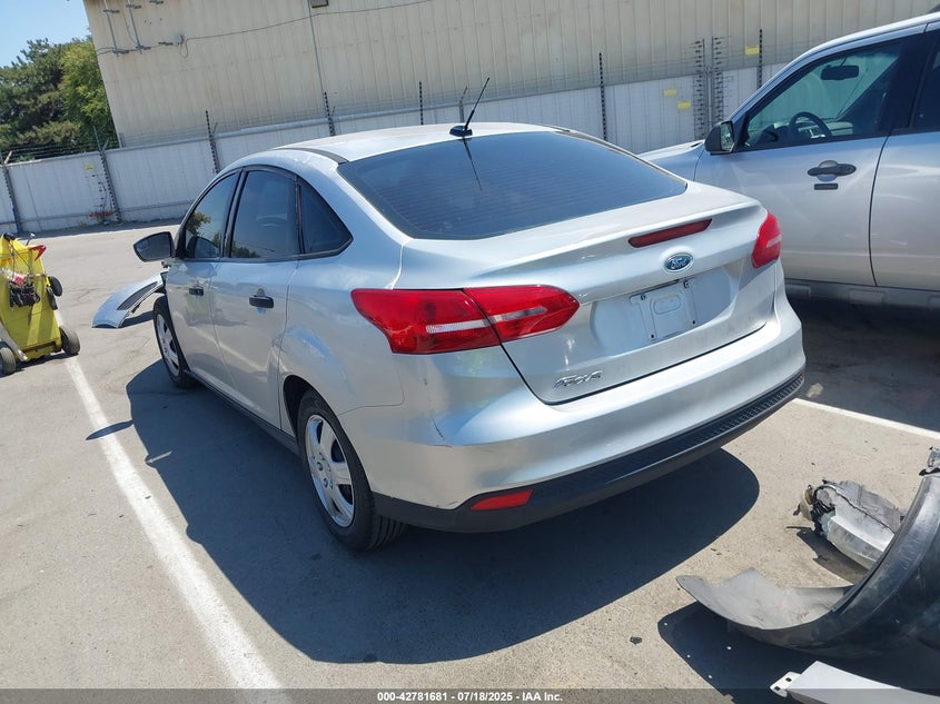 2017 Ford Focus 2.0 Silver Lot 111042781681 Vin 1FADP3E29HL341843