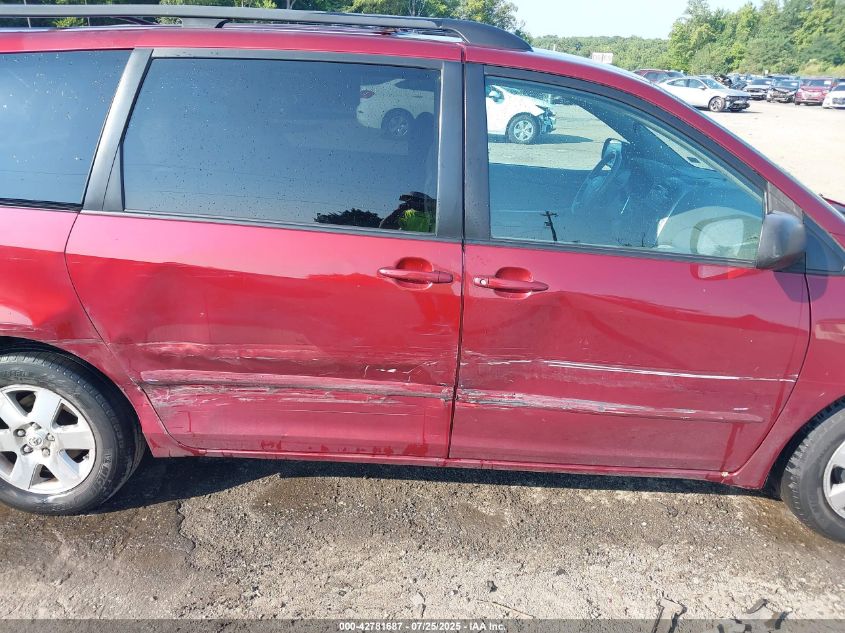 2009 Toyota Sienna Le VIN: 5TDZK23C29S230765 Lot: 42781687