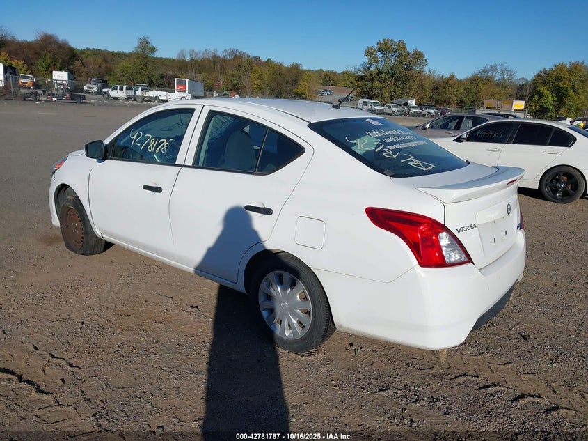 Vin: 3n1cn7ap4gl857926, lot: 43275183, nissan versa 1.6 s/1.6 s+/1.6 sl/1.6 sv 20163