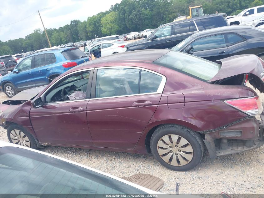 2011 Honda Accord Lx VIN: 1HGCP2F39BA104572 Lot: 42781823