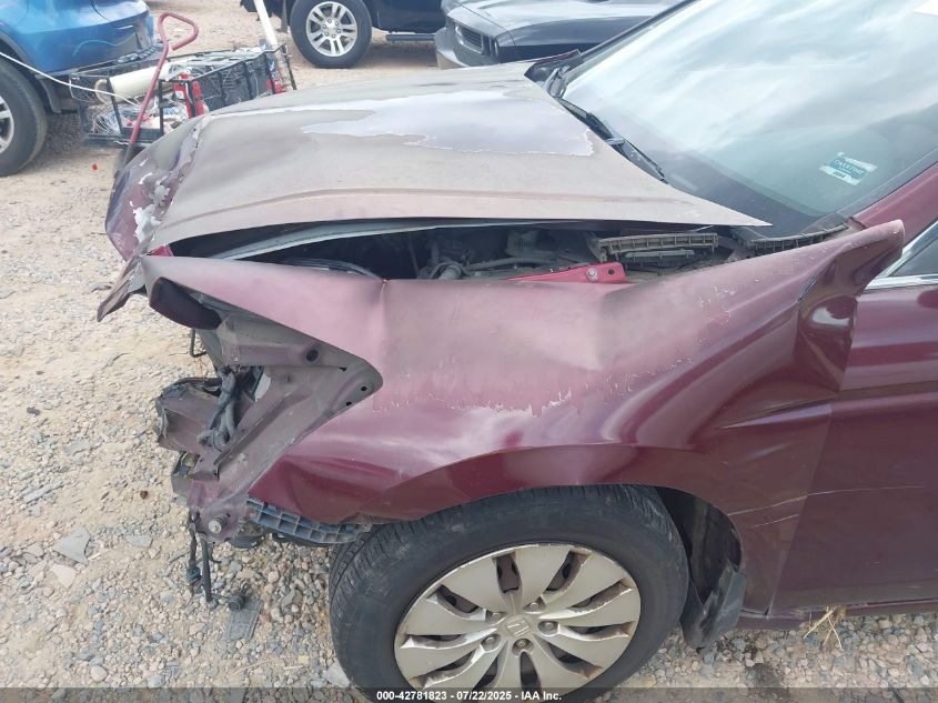 2011 Honda Accord Lx VIN: 1HGCP2F39BA104572 Lot: 42781823