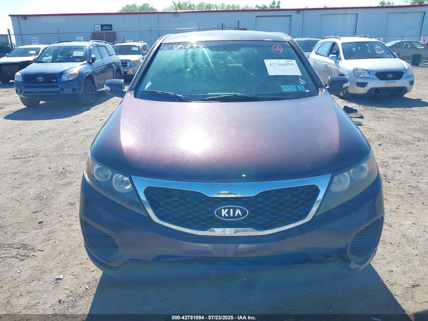 2011 Kia Sorento Lx VIN: 5XYKT3A11BG096467 Lot: 42781894