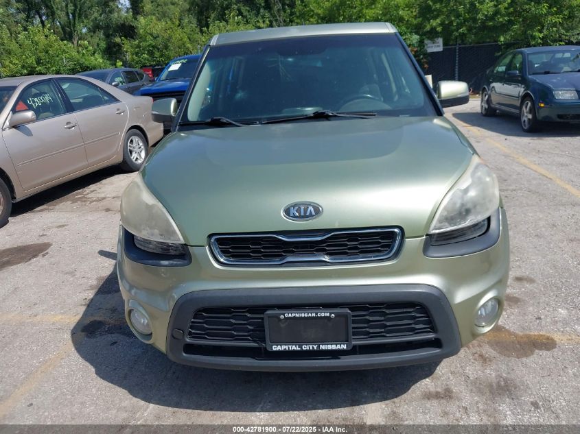 2012 Kia Soul + VIN: KNDJT2A69C7441518 Lot: 42781900