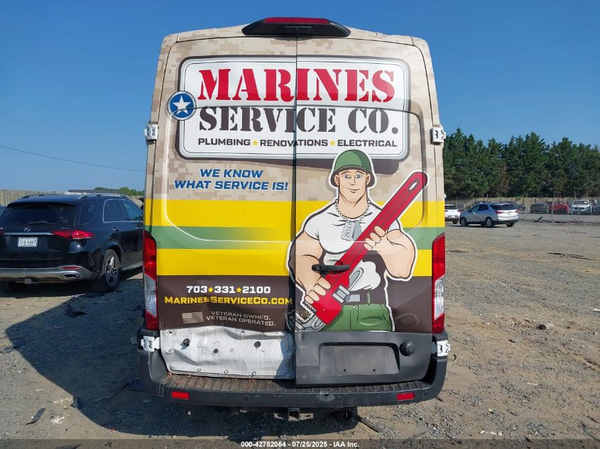 2022 Ford Transit-350 Cargo Van VIN: 1FTRS4X81NKA18216 Lot: 42782064