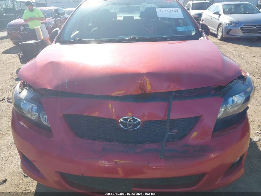 2010 Toyota Corolla S VIN: 2T1BU4EE9AC467837 Lot: 42782407