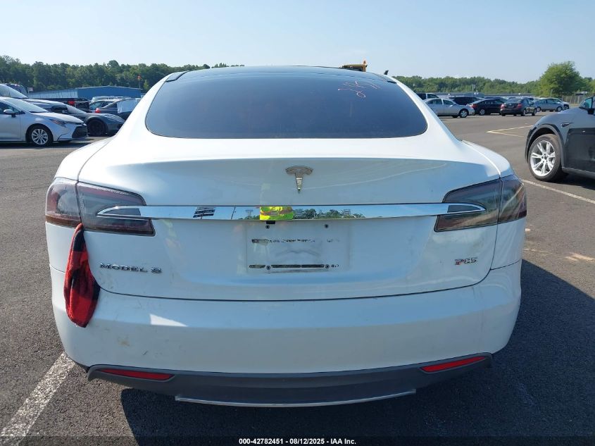 2013 Tesla Model S Performance VIN: 5YJSA1DP8DFP17806 Lot: 42782451