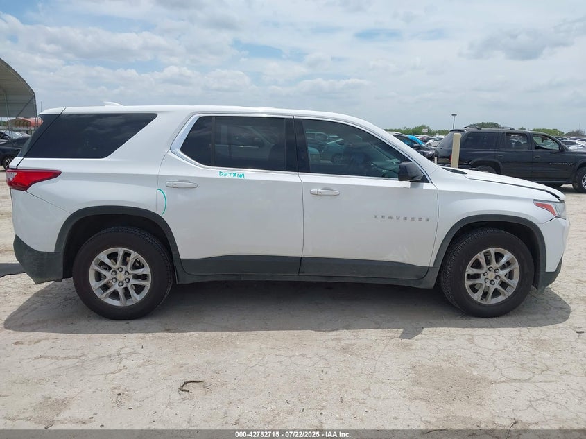 2019 CHEVROLET TRAVERSE LS - 1GNERFKWXKJ147429