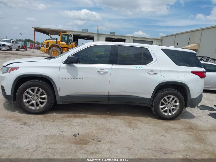 2019 CHEVROLET TRAVERSE LS - 1GNERFKWXKJ147429