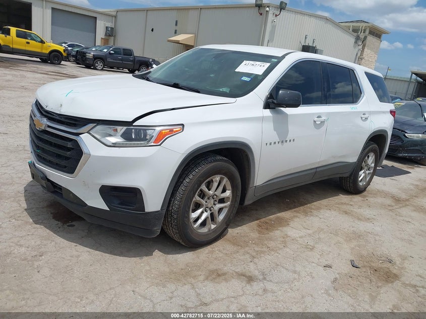 2019 CHEVROLET TRAVERSE LS - 1GNERFKWXKJ147429