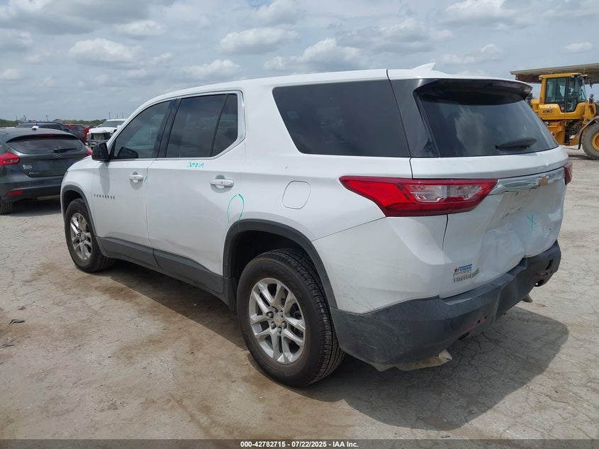 2019 CHEVROLET TRAVERSE LS - 1GNERFKWXKJ147429