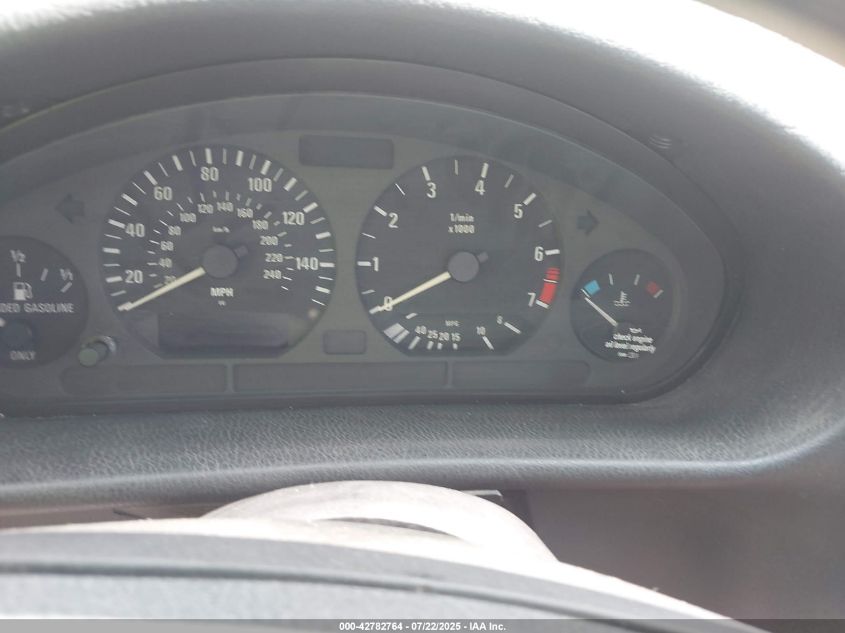 1998 BMW 328I VIN: WBACD4329WAV64672 Lot: 42782764