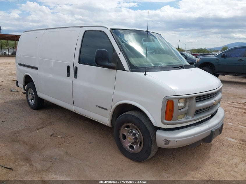1GCGG25R321120093 2002 Chevrolet Express auction photo 1