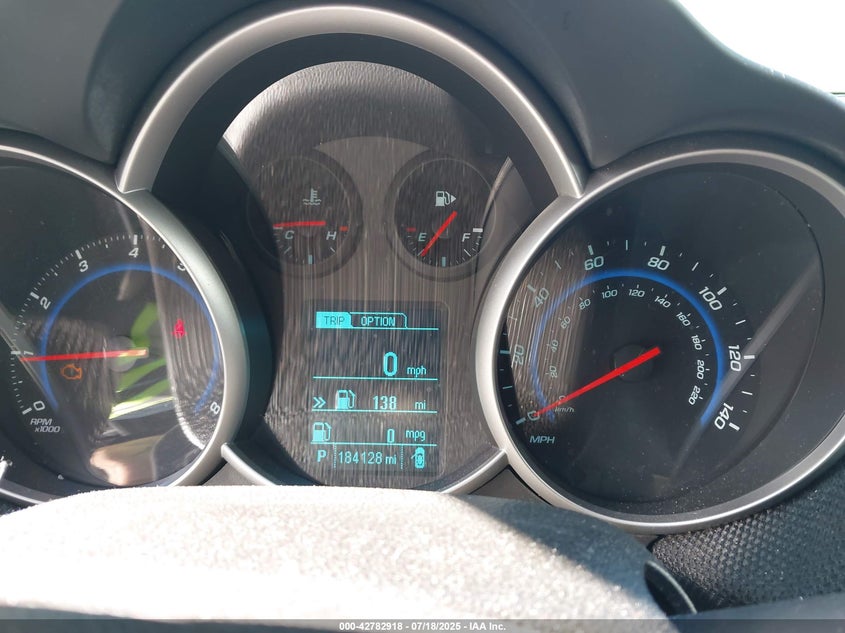 2016 CHEVROLET CRUZE LIMITED LT - 1G1PE5SB1G7197878