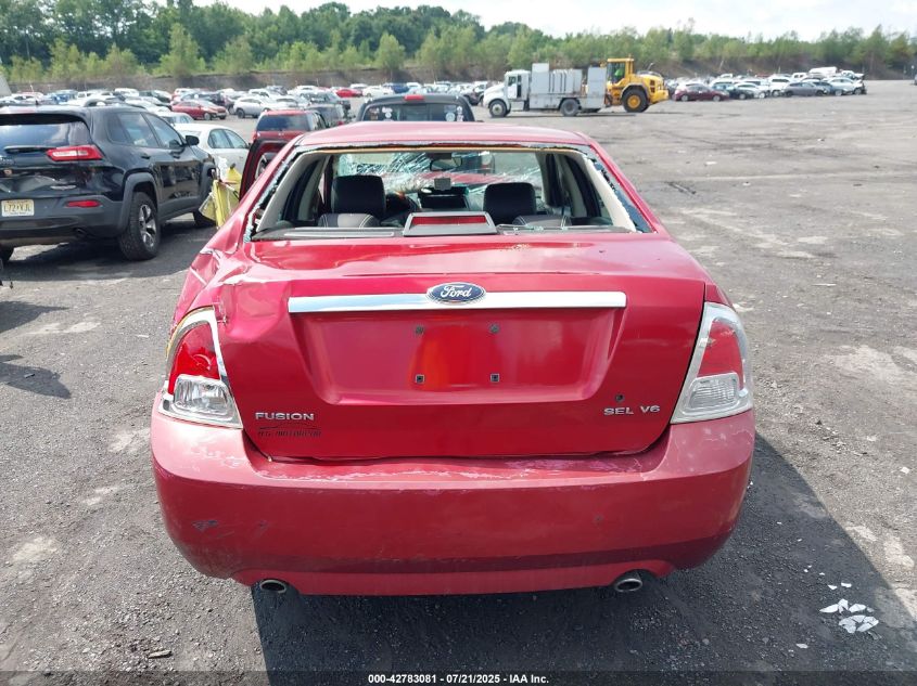 2006 Ford Fusion Sel VIN: 3FAFP08166R154276 Lot: 42783081