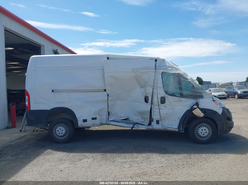 2025 Ram Promaster 2500 Tradesman High Roof 159 Wb W/Pass Seat VIN: 3C6LRVDG1SE519339 Lot: 42783158