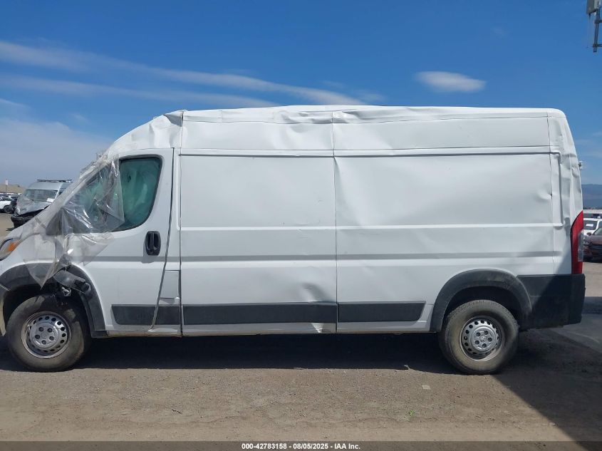 2025 Ram Promaster 2500 Tradesman High Roof 159 Wb W/Pass Seat VIN: 3C6LRVDG1SE519339 Lot: 42783158
