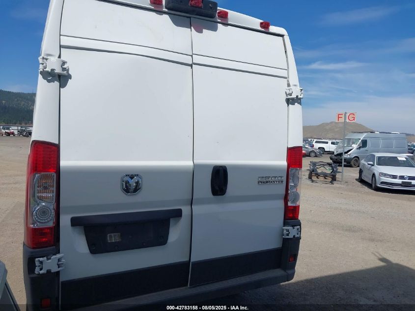 2025 Ram Promaster 2500 Tradesman High Roof 159 Wb W/Pass Seat VIN: 3C6LRVDG1SE519339 Lot: 42783158