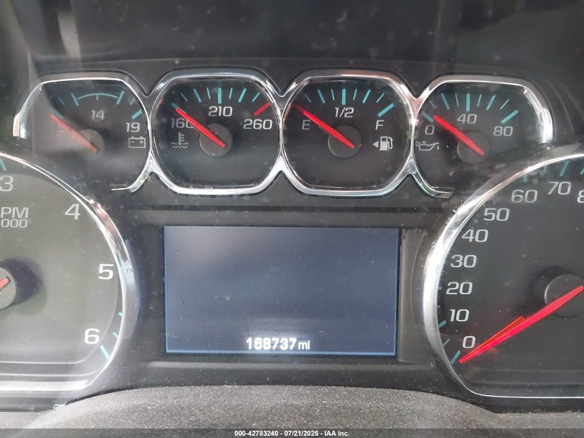 2015 Chevrolet Silverado 1500 1Lt VIN: 3GCUKREC1FG250807 Lot: 42783240