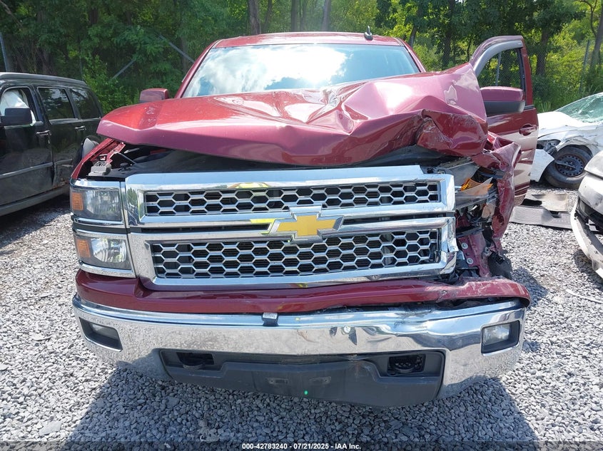 2015 Chevrolet Silverado 1500 1Lt VIN: 3GCUKREC1FG250807 Lot: 42783240