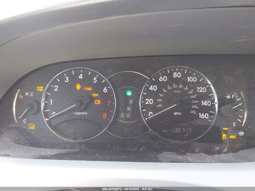 2005 Toyota Avalon Limited VIN: 4T1BK36B05U006289 Lot: 42783273