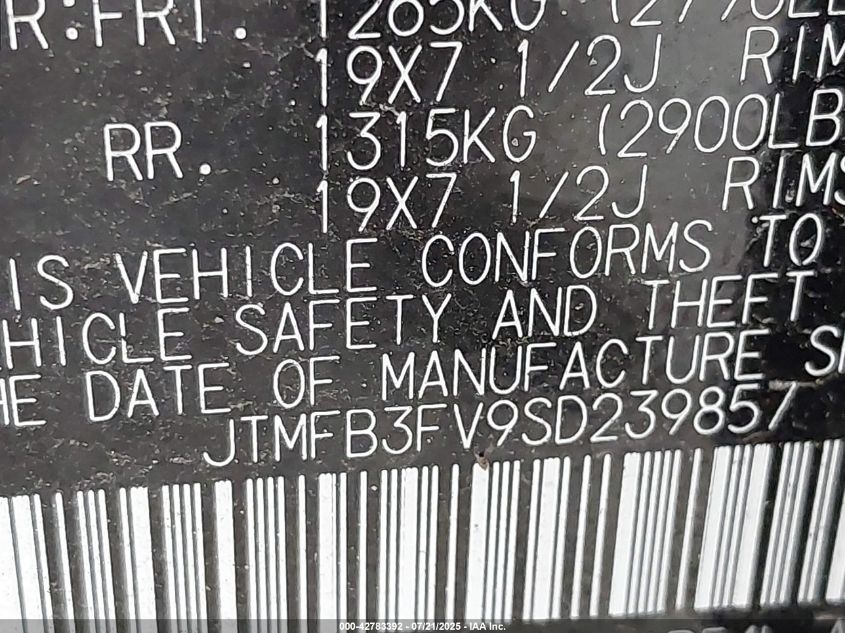 2025 Toyota RAV4 - JTMFB3FV9SD239857