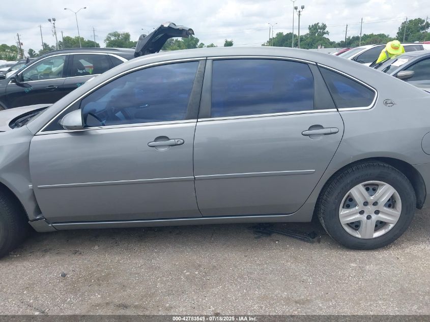 2007 Chevrolet Impala Ls VIN: 2G1WB55K579136662 Lot: 42783549