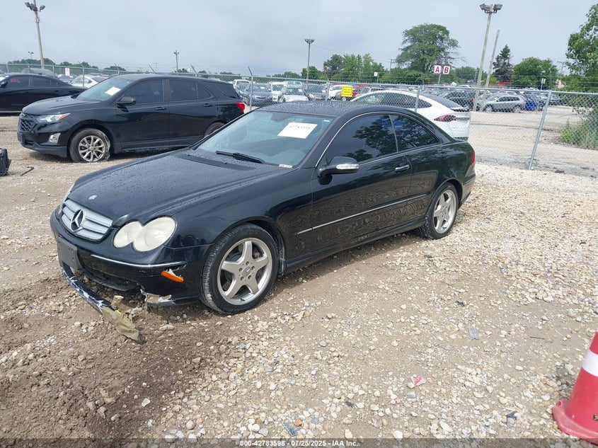 2003 Mercedes-Benz Clk-Class 5.0L VIN: WDBTJ75J63F052026 Lot: 42783598