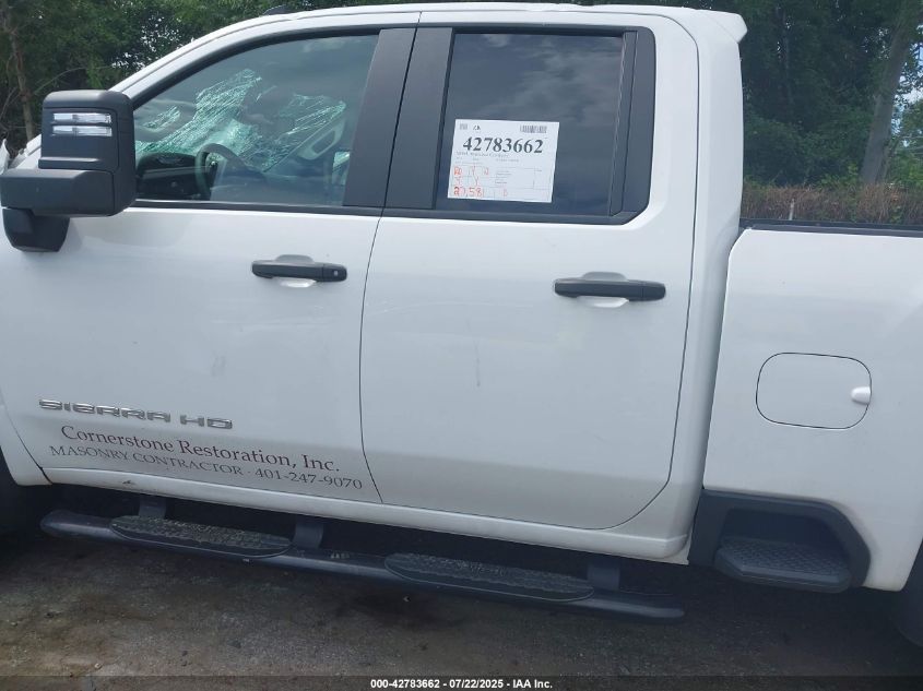 2024 GMC Sierra 2500Hd 4Wd Double Cab Standard Bed Pro VIN: 1GT59LE7XRF200736 Lot: 42783662